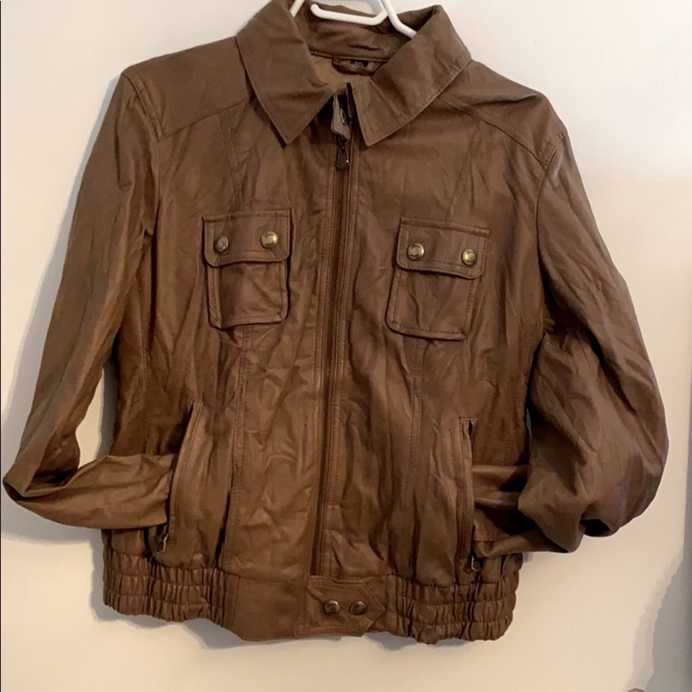 Guess faux leather jacket